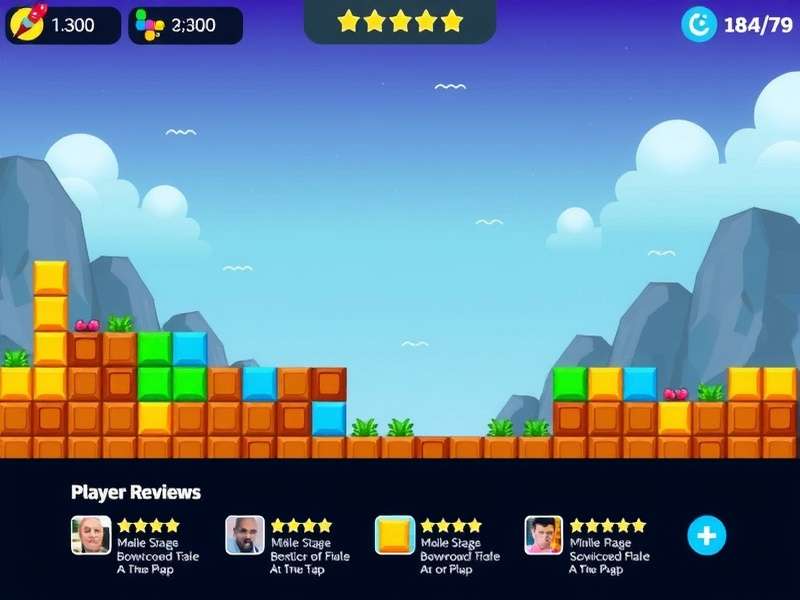 Tile Tap Triumph game modes selection screen